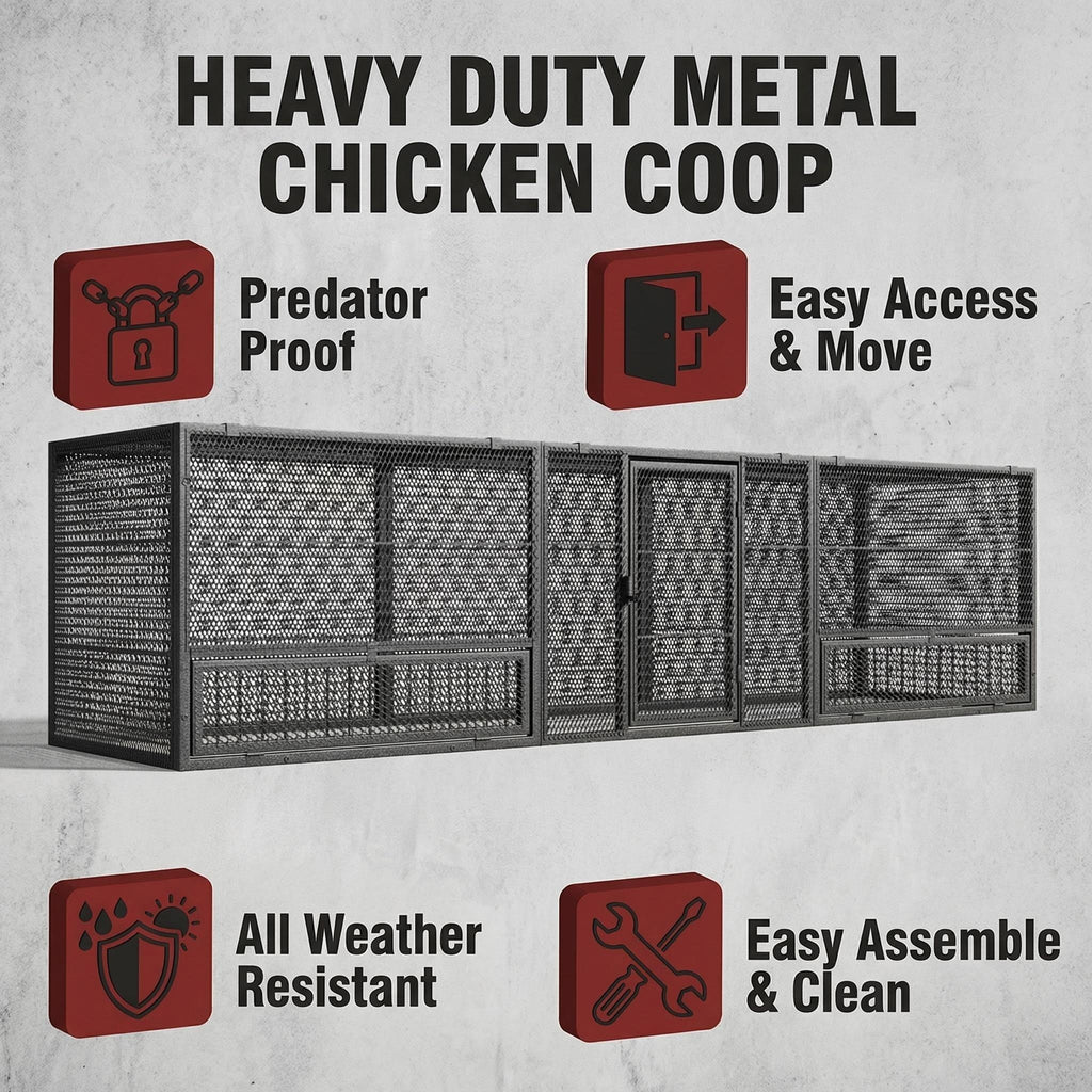 Durable Outdoor Chicken Coop