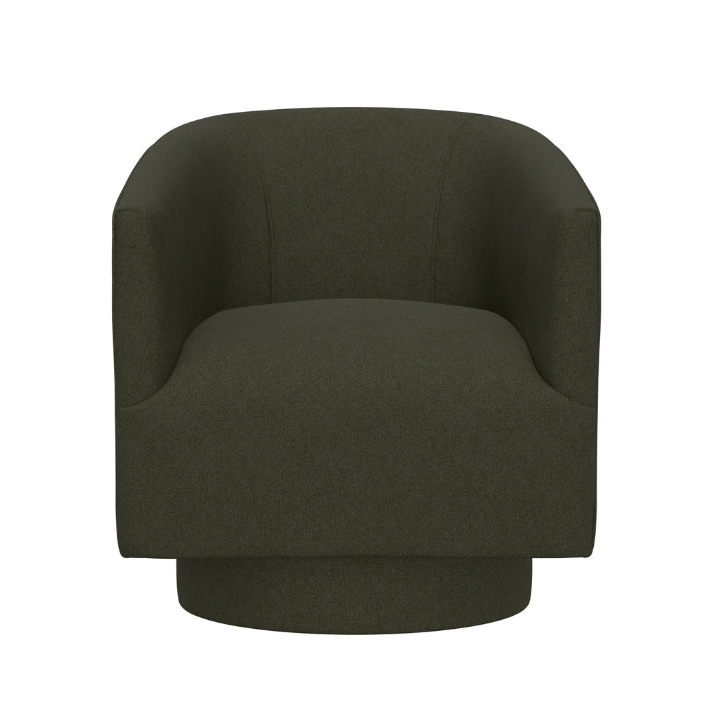 Green Swivel Accent Chair
