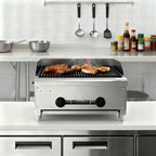 24 Inch Commercial Gas Lava Rock Charbroiler