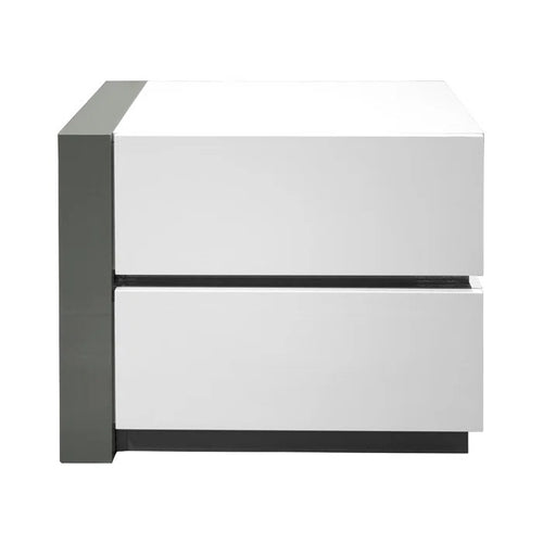 Modern Lacquer Nightstand Table