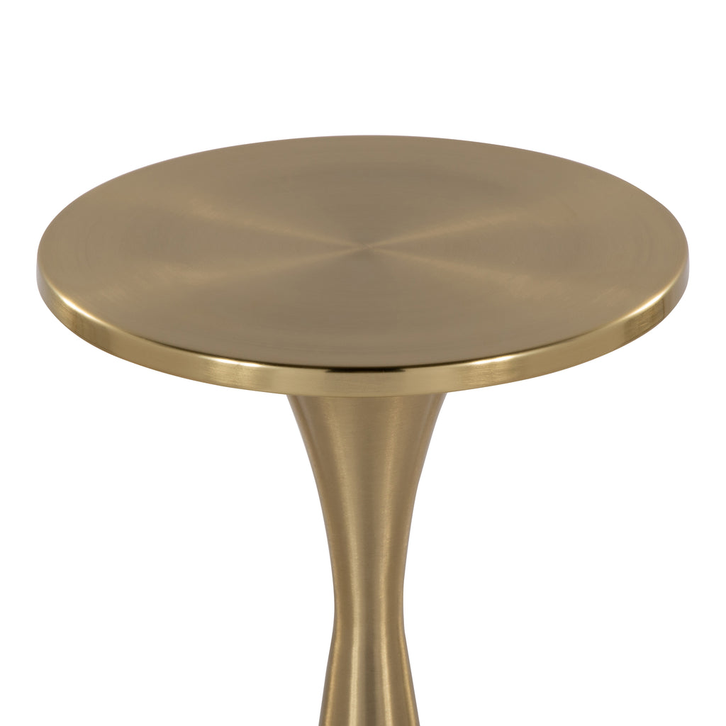 22" Contemporary Metal Side Table