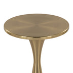 22" Contemporary Metal Side Table