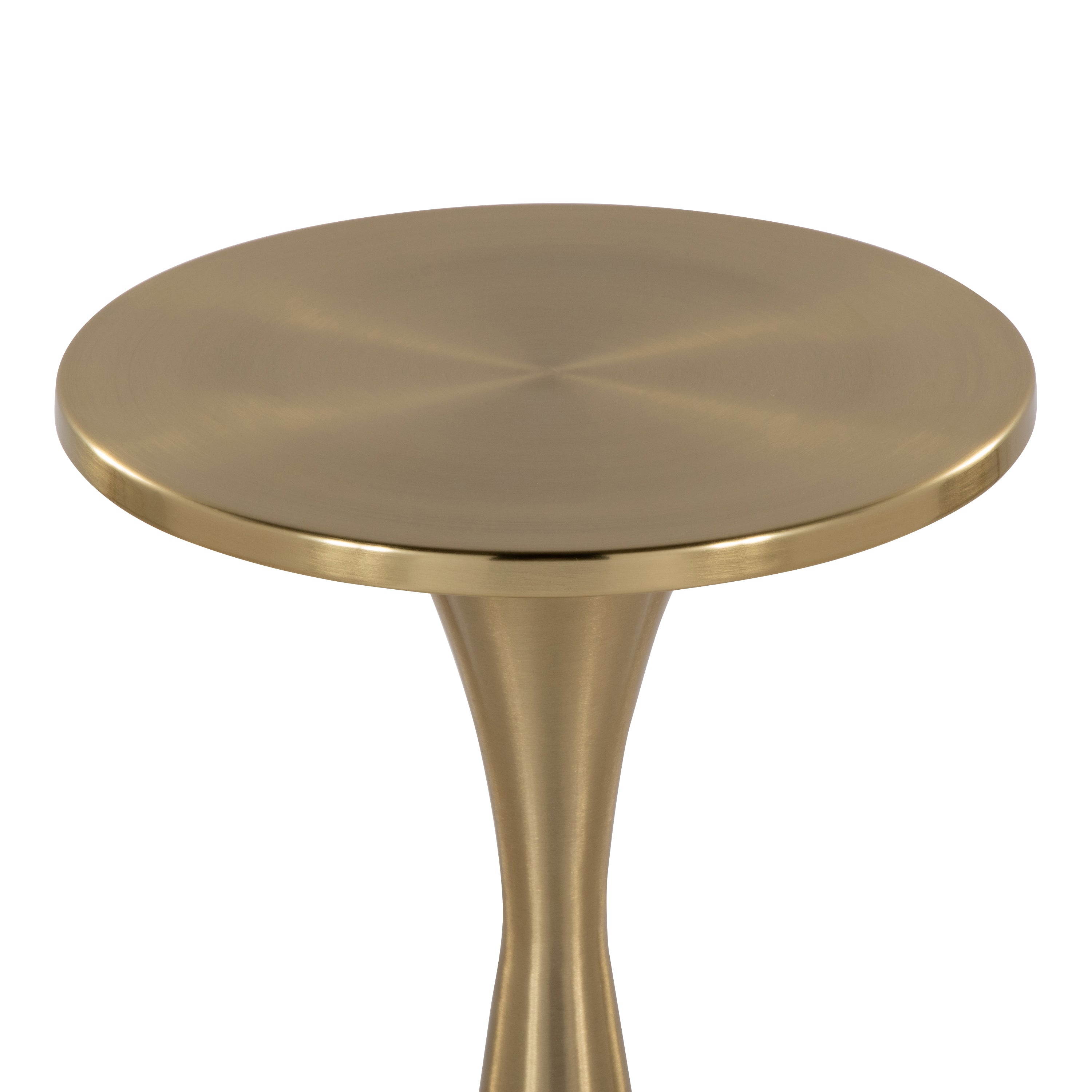 22" Contemporary Metal Side Table