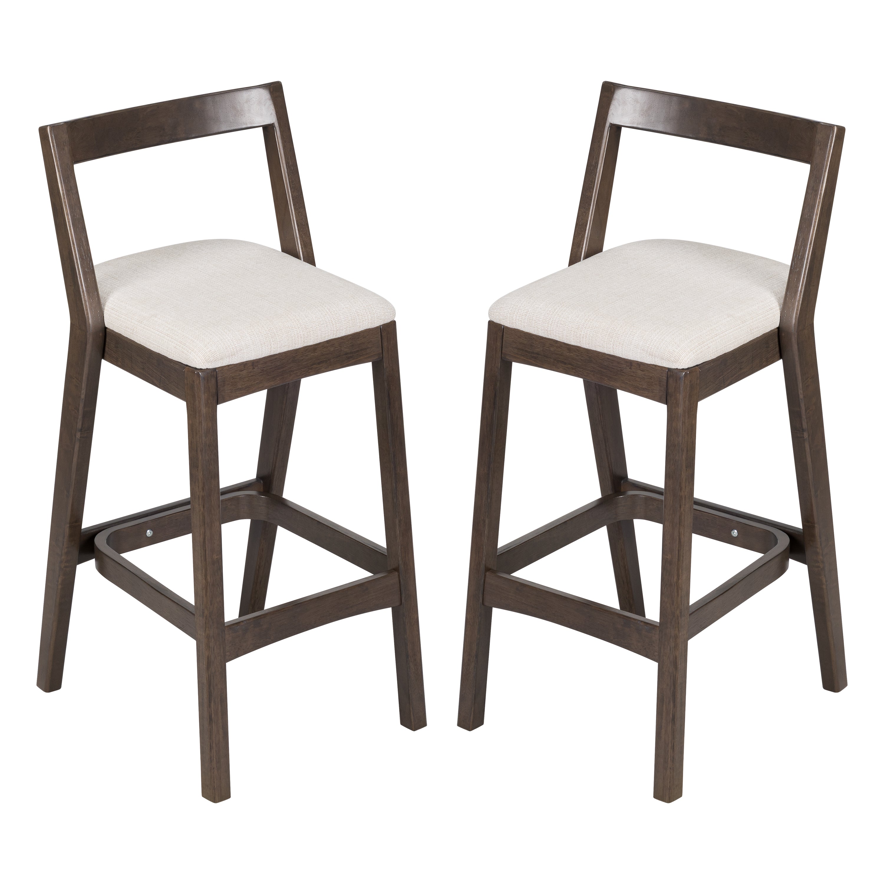 Jasper Indoor Rubberwood Barstool