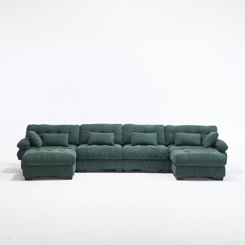 U Shaped Couch Modular Sectional Sofa
