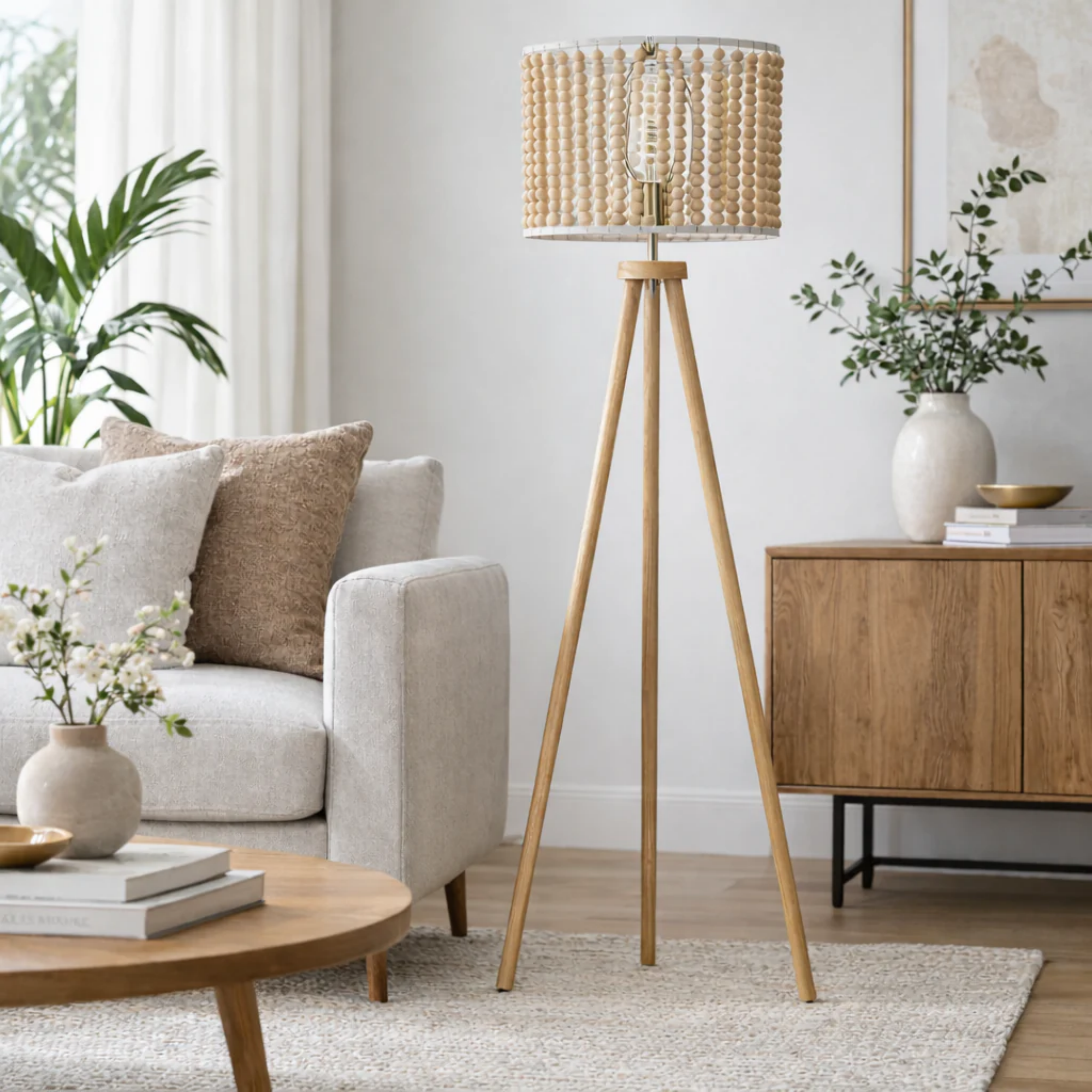 Brillo Three Legged Floor Lamp