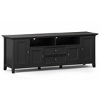 Amherst 72 Inch Wide Solid Wood TV Stand