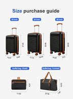 5-Piece Hardside Luggage Set