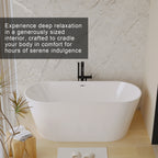 67" Acrylic Freestanding Bathtub