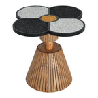 Unique Four-Leaf Clover Side Table