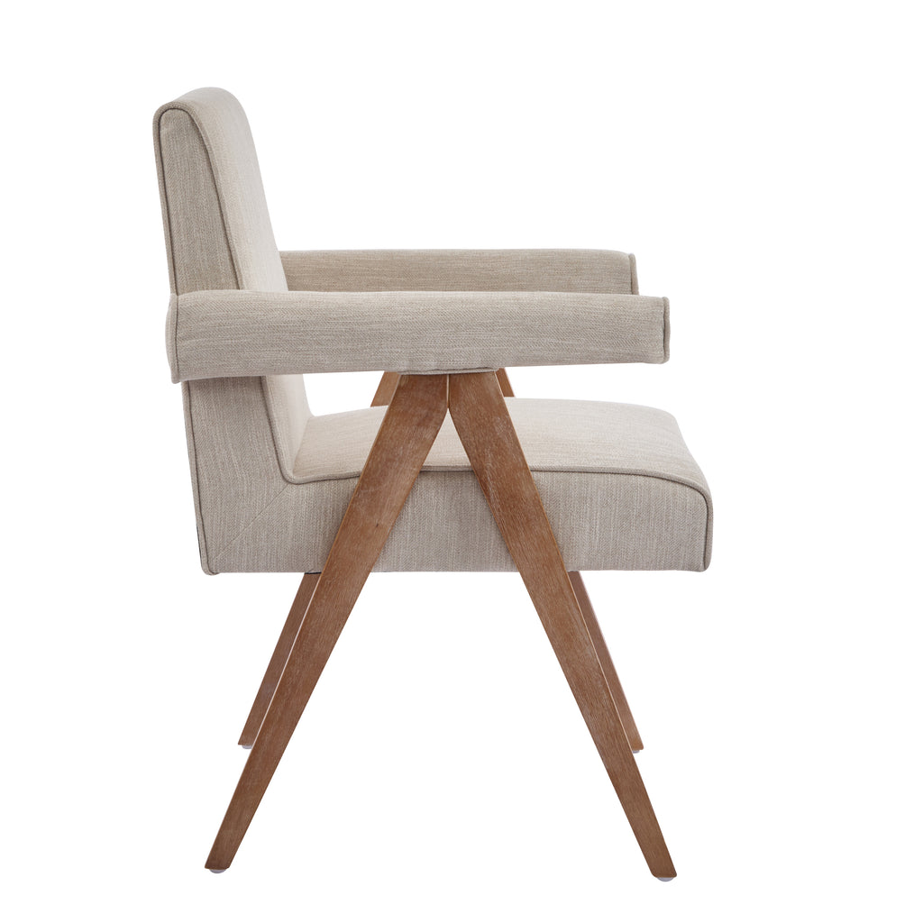Poppy Fabric Dining ArmChair