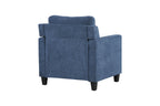 Horatio Navy Chenille Chair