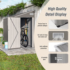 Campcraft Two-Color Storage Shed