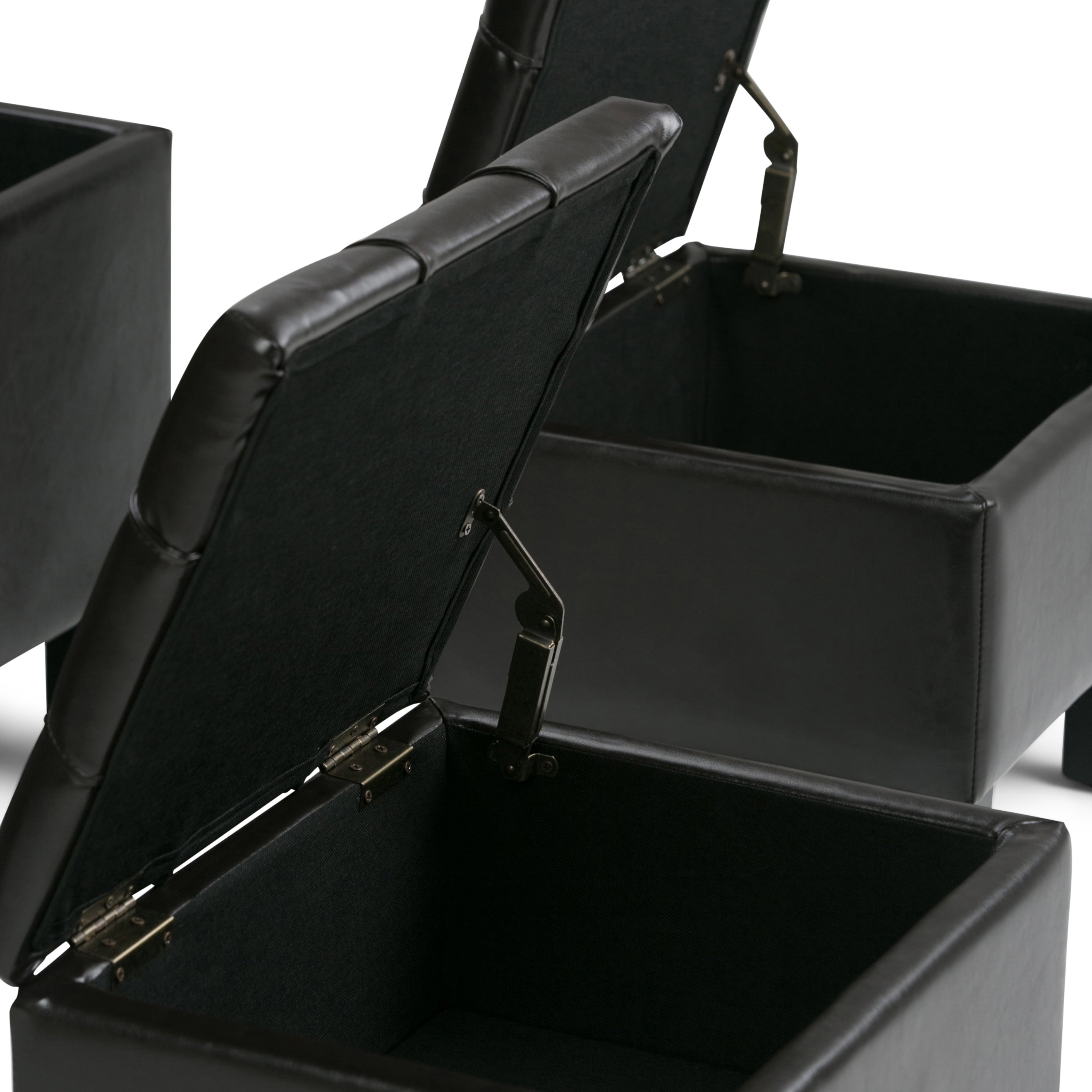 Dover 3 Piece Storage Ottoman - Tanners