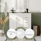 30'' Bathroom Vanity with Ceramic Sink Combo