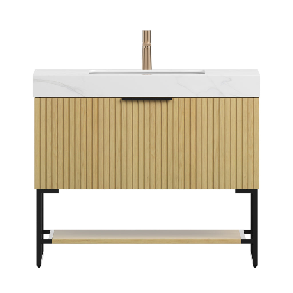 YOLAN 36" Bathroom Vanity & Sink