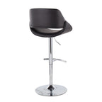 Contemporary Adjustable Bar Stool in Various Colors