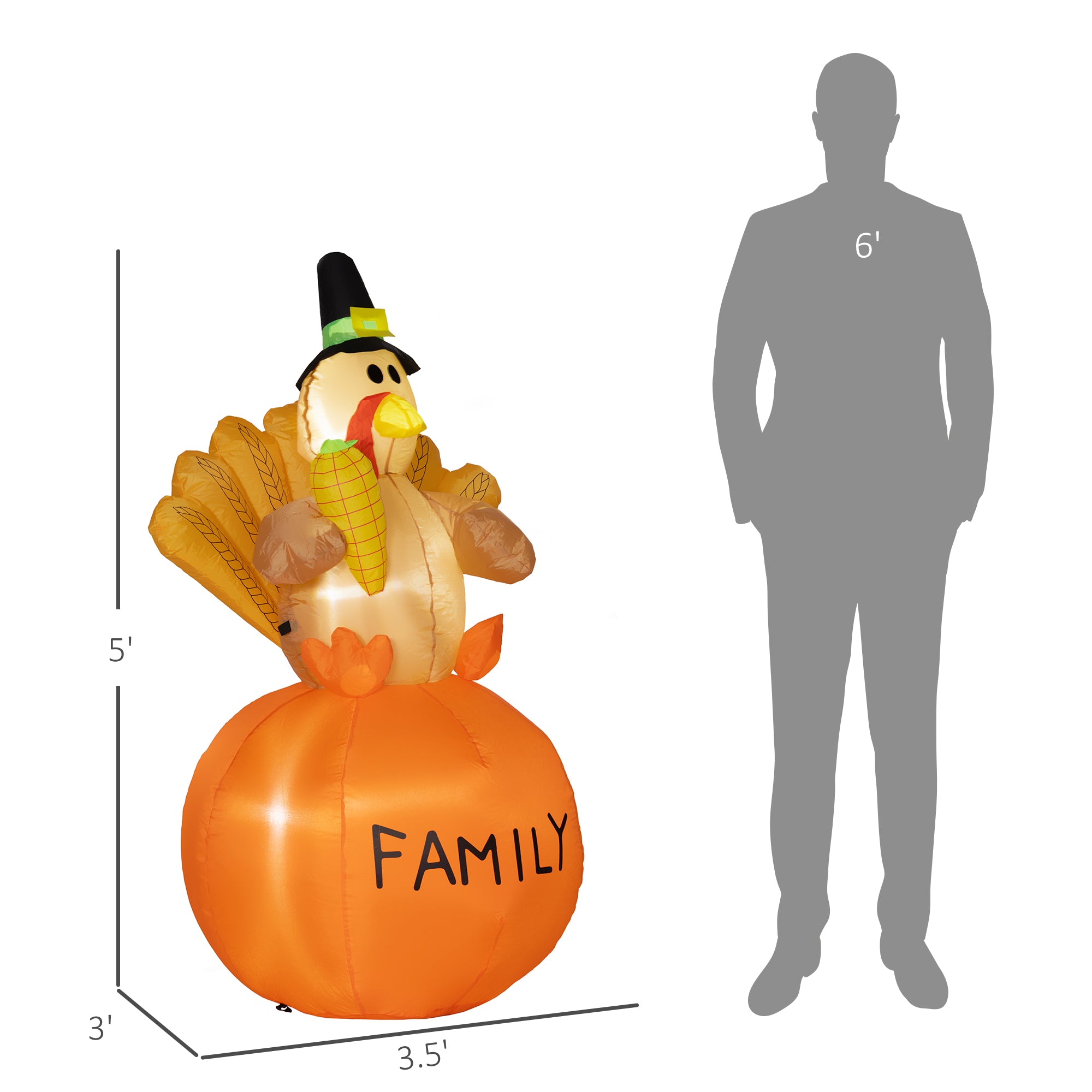 Inflatable Thanksgiving Turkey