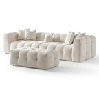 Alana Tufted Sectional Sofa