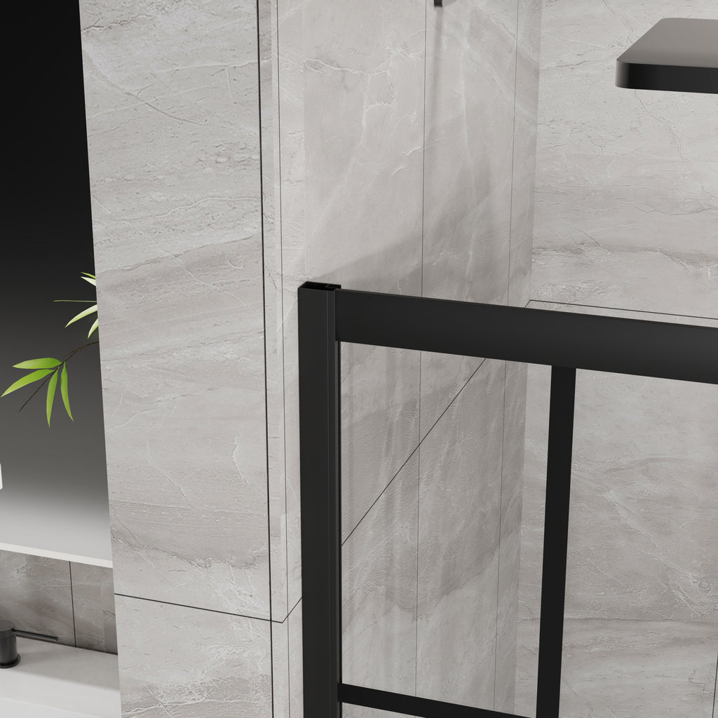 Goodyo Corner Shower Door 36 in. D x 36 in. W x 72 in. H
