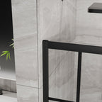 Goodyo Corner Shower Enclosure 36 in. D x 36 in. W x 72 in. H