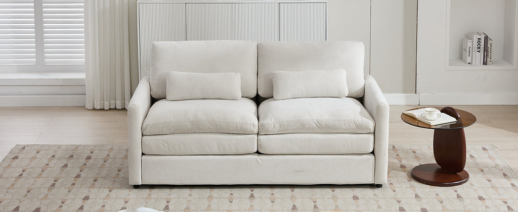 68.1" Cozy Upholstered Loveseat Sofa
