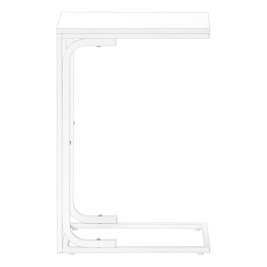 Stylish C-shaped Accent Table