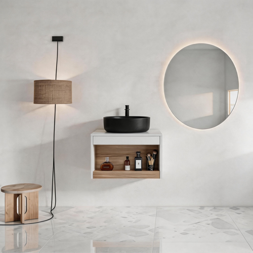 24" Floating Bathroom Vanity with Matte Finish