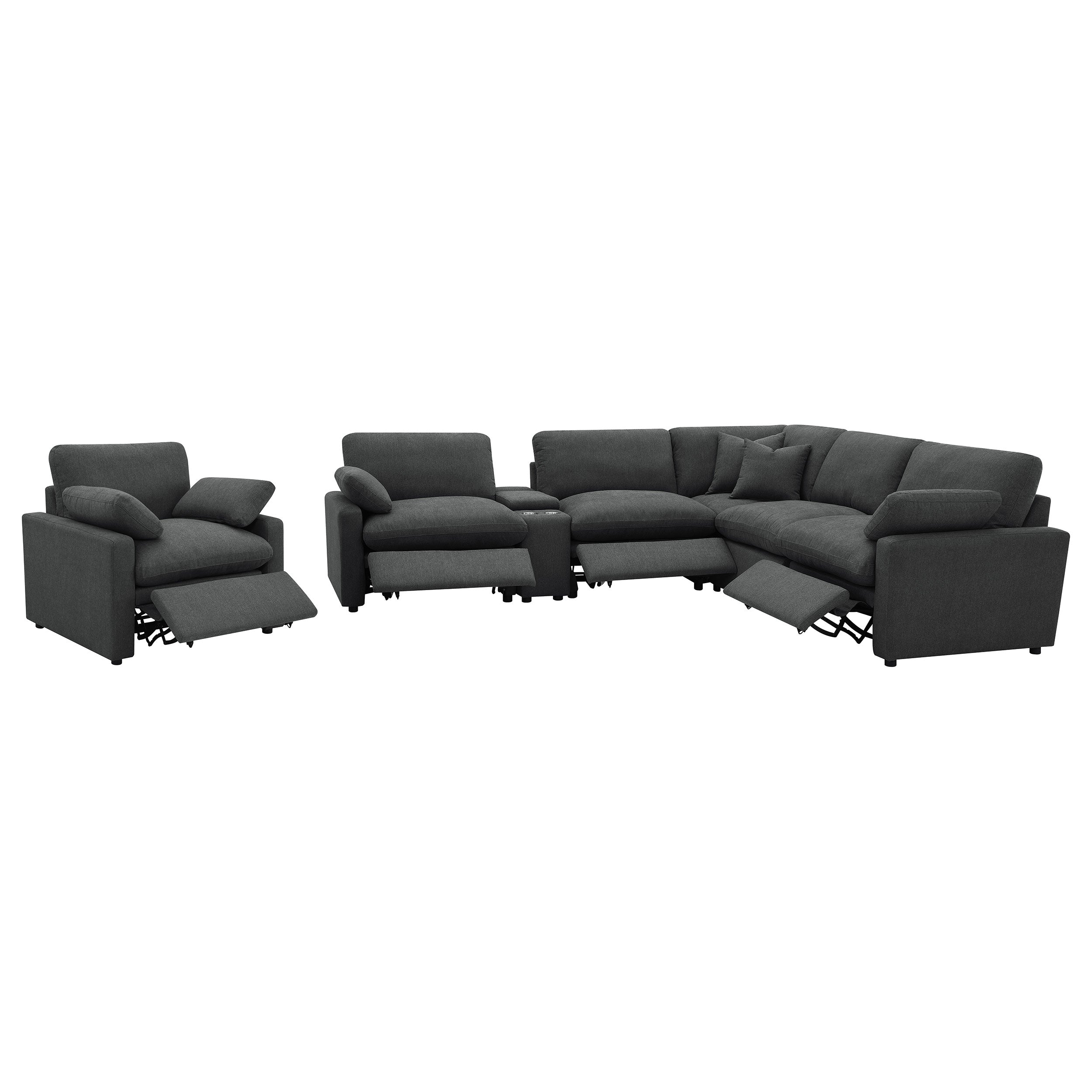 Hollander Dark Sectional
