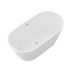 59" Acrylic Freestanding Bathtub - Gloss