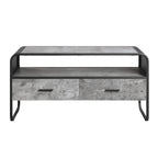 Raziela Concrete TV Stand