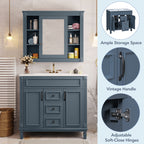 36'' Bathroom Vanity with Top Sink, Royal