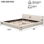 Stylish Upholstered Bed Frame
