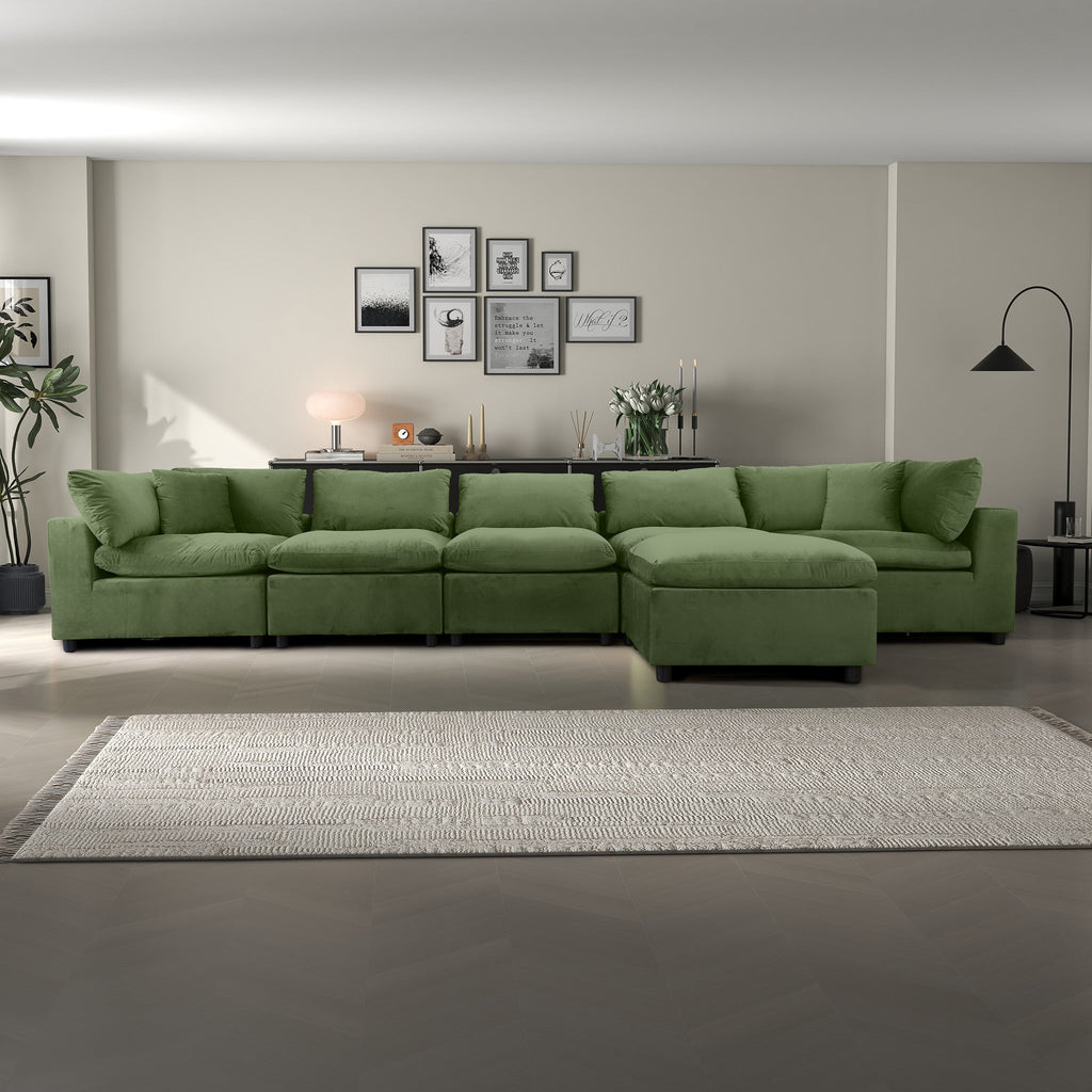 Hayward Olive Sectional