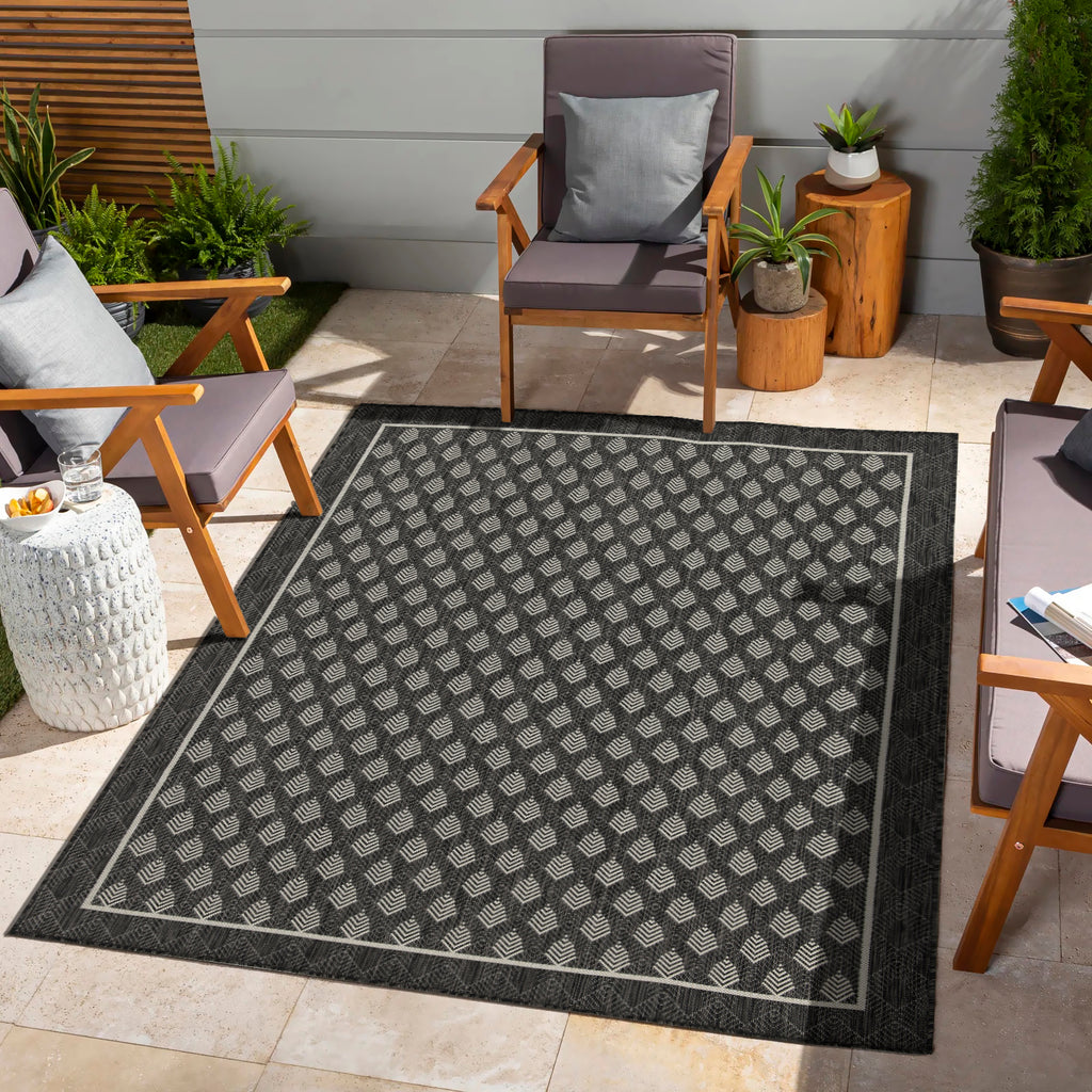 Sunshine GC_HAR2008 Anthracite Area Rug