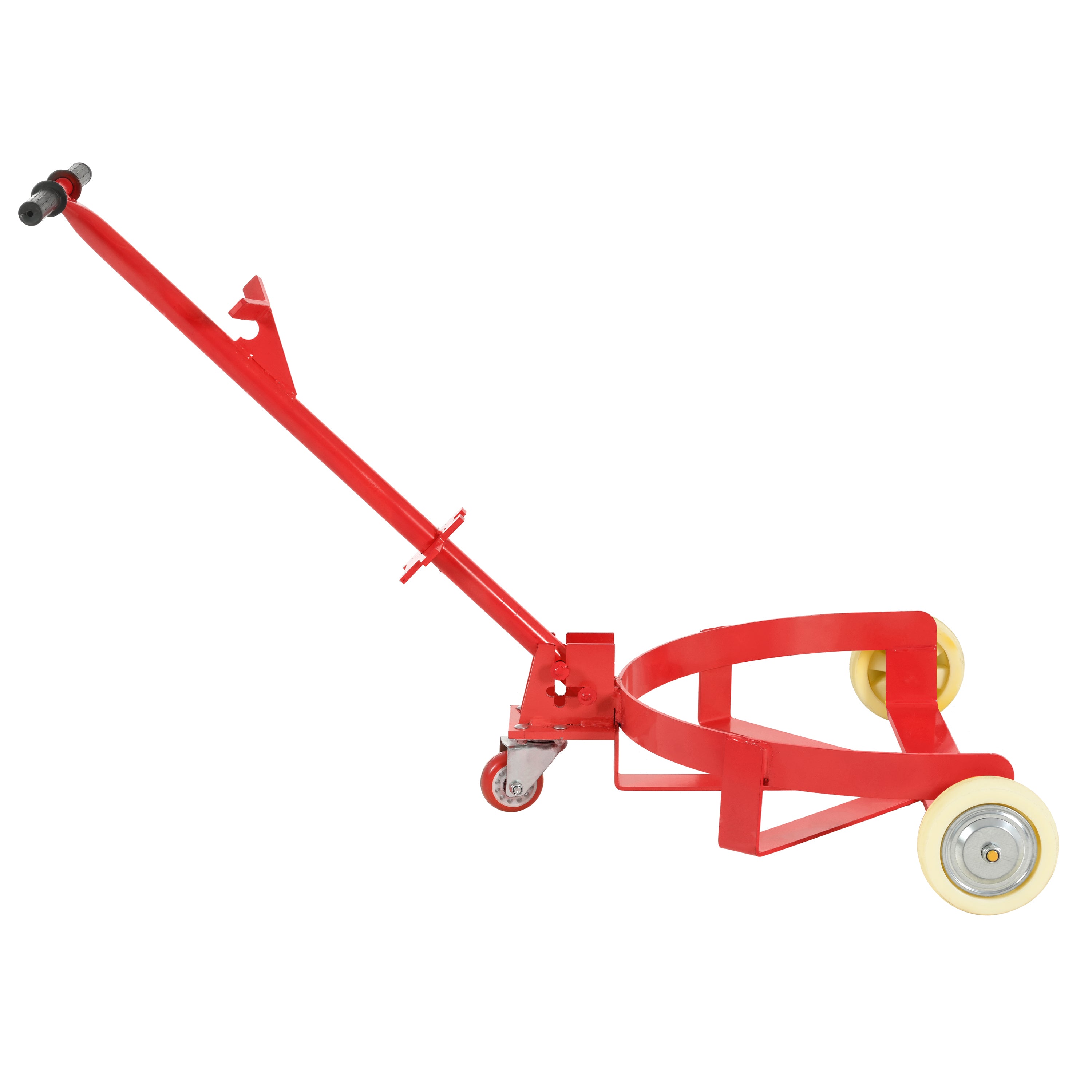 55 Gallon Drum Dolly, 1200lbs Capacity - Red