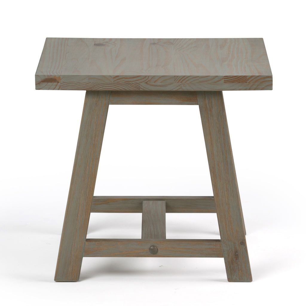 Sawhorse End Table - Distressed