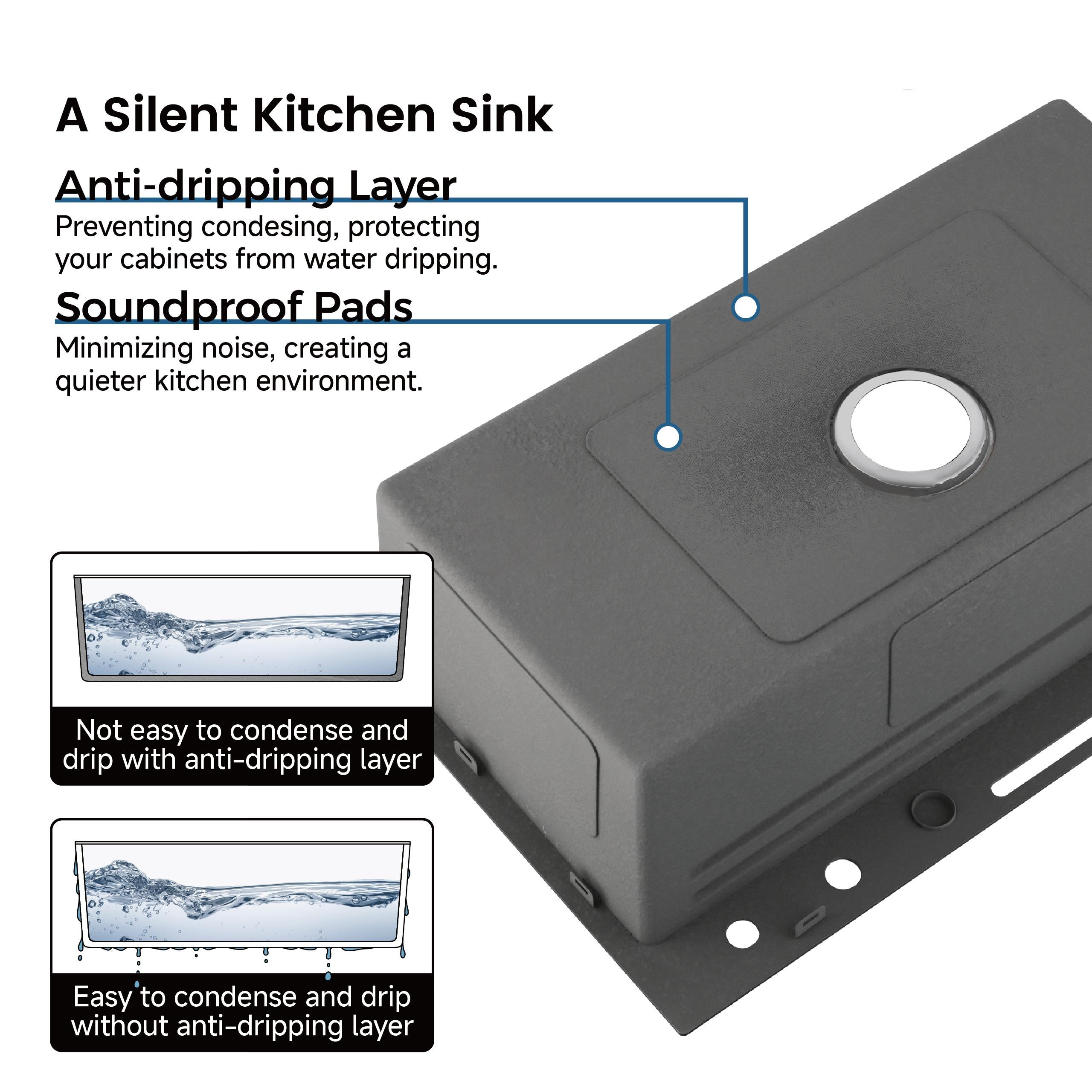 Pull-out Faucet Single Bowl Kitchen Sink