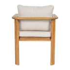 Kaja Outdoor Acacia Wood Dining Chair, Teak Finish
