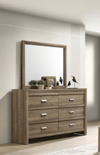 Contemporary Style Six Drawers Storage Dresser