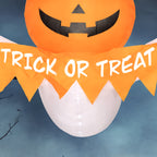 Outsunny 3.4ft Halloween Inflatables Window Sticker Ghost