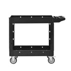Two-Shelf Utility Cart with Wheels