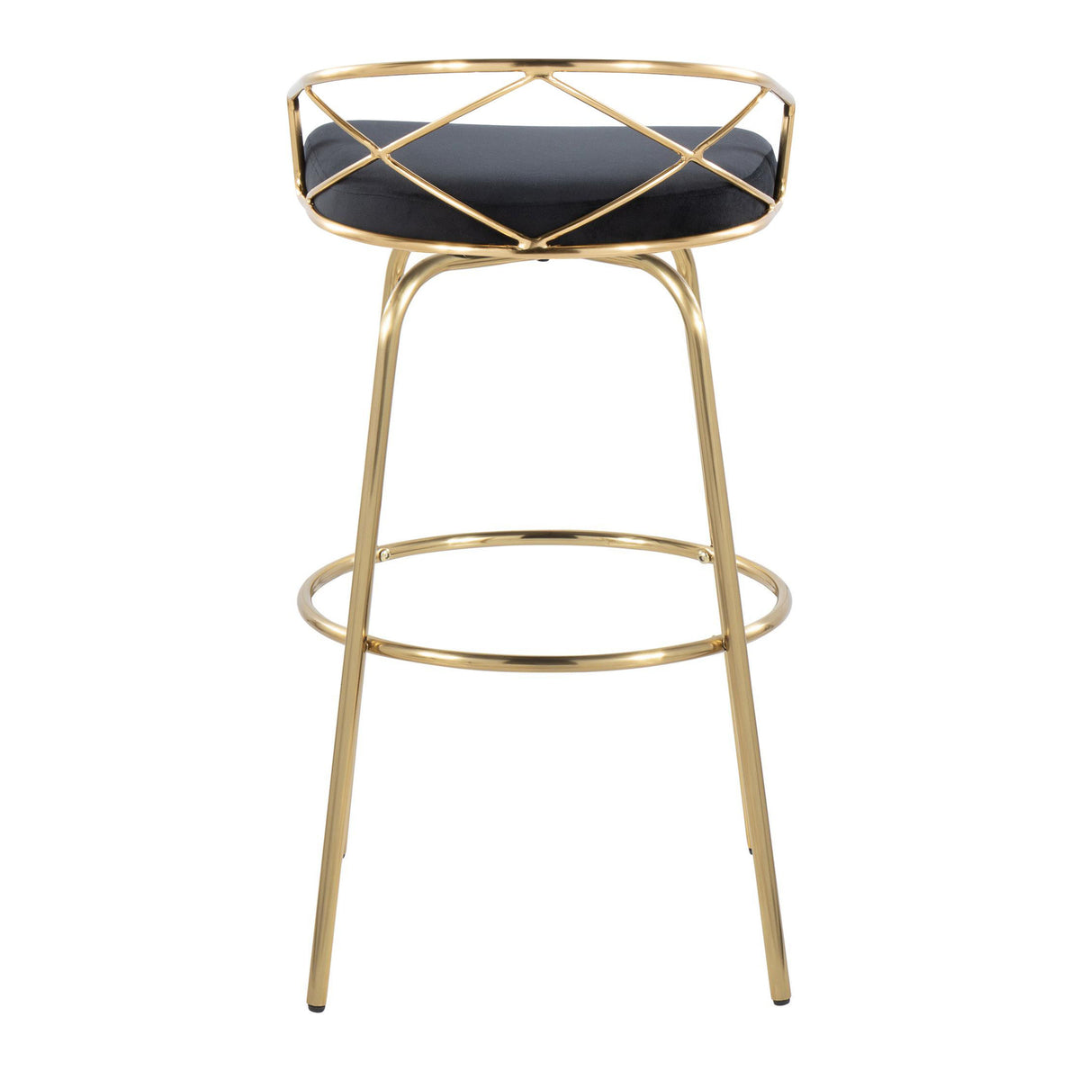 30" Fixed-Height Barstool with Swivel