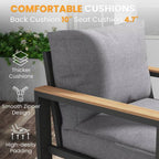 All-Weather 5-Piece Ultra Aluminum Patio Furniture Set