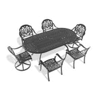 7-Piece All-Weather Cast Aluminum Dining Set