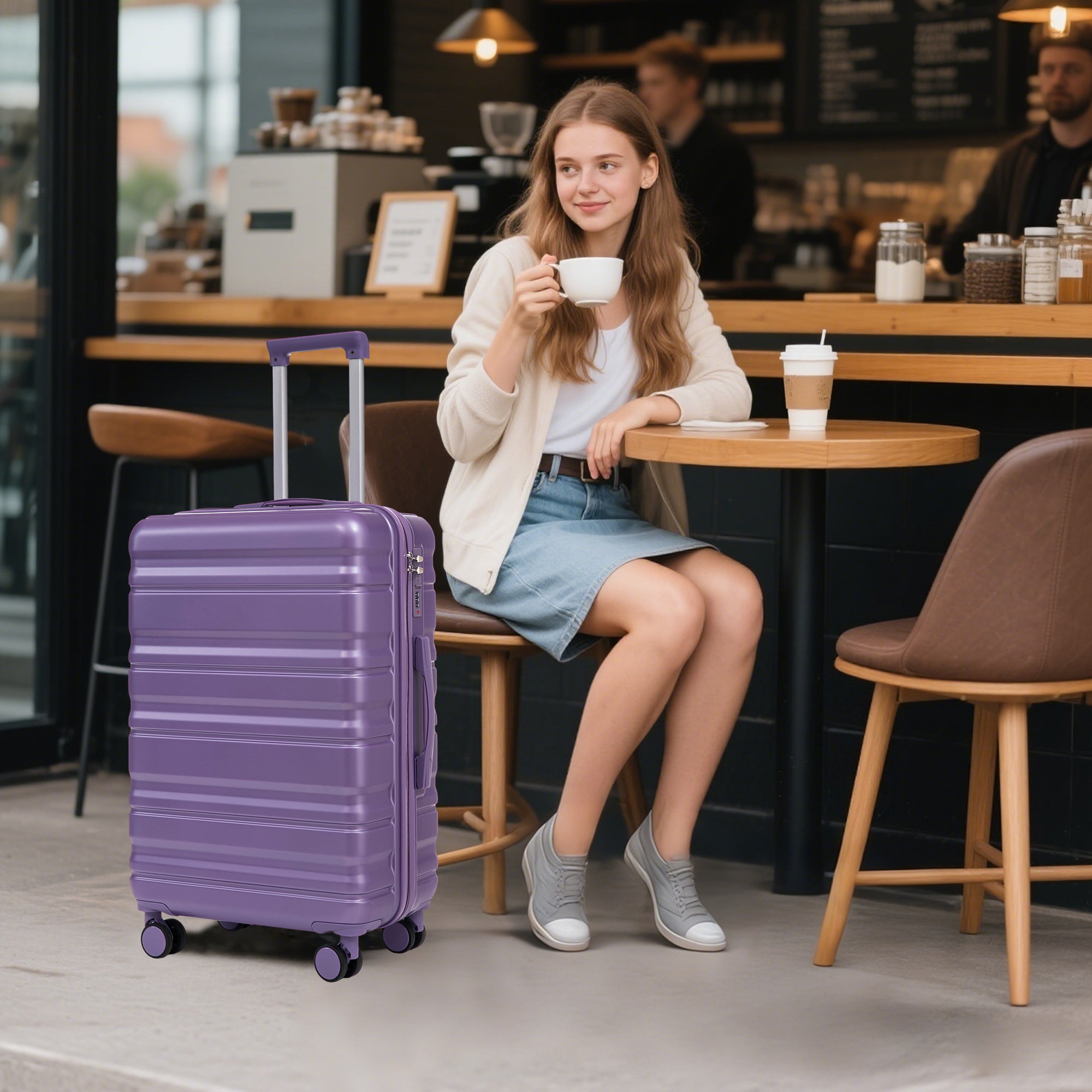 HIFINE TOURIST 20"/24"/28" 3-Piece Luggage Set