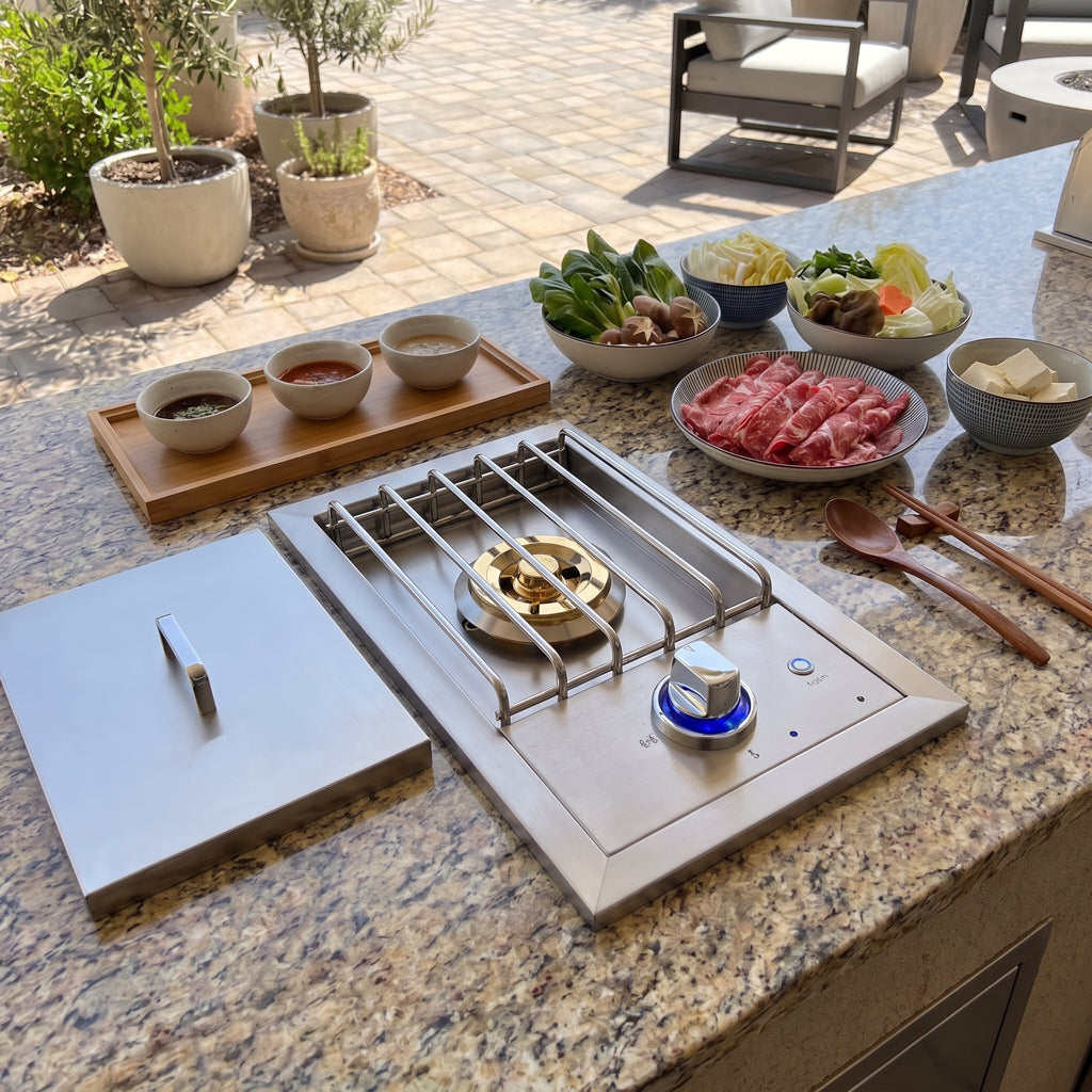 Single Grilling Side Burner