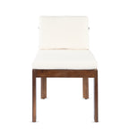 Acacia Wood Outdoor Dining Chair Set of 2