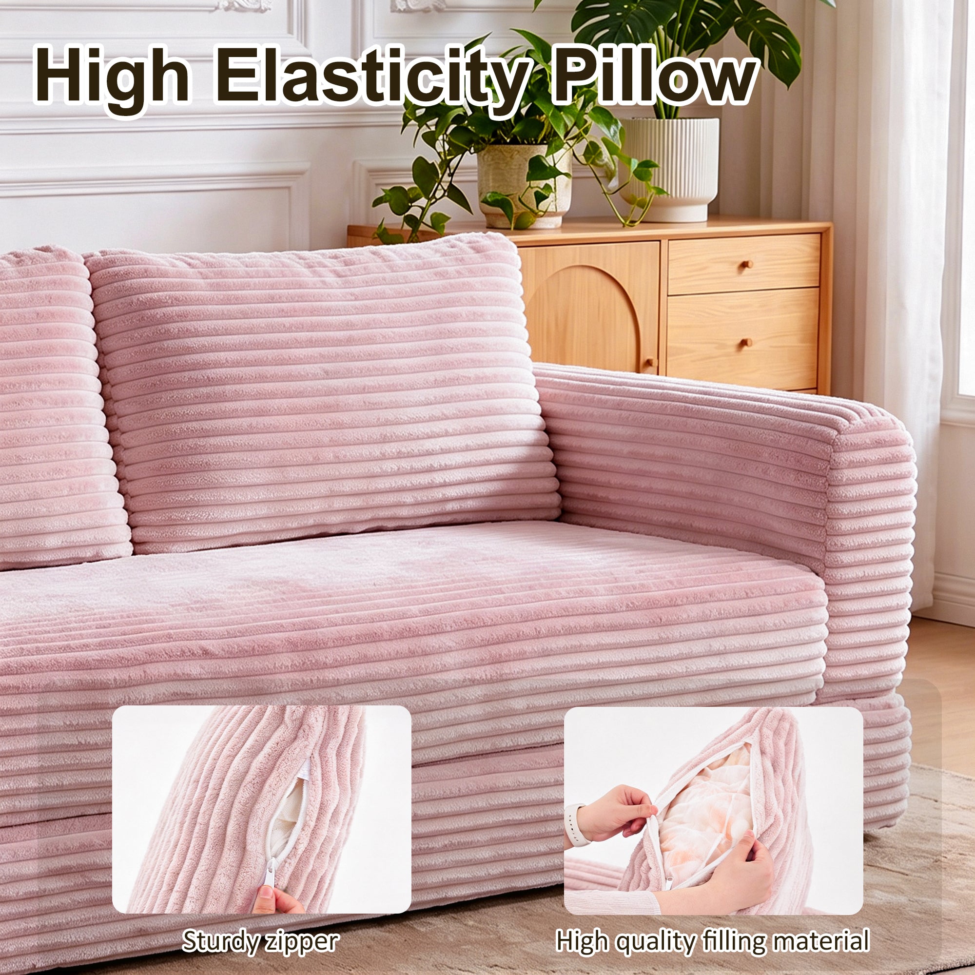 55 Inch Convertible Futon Sofa Bed