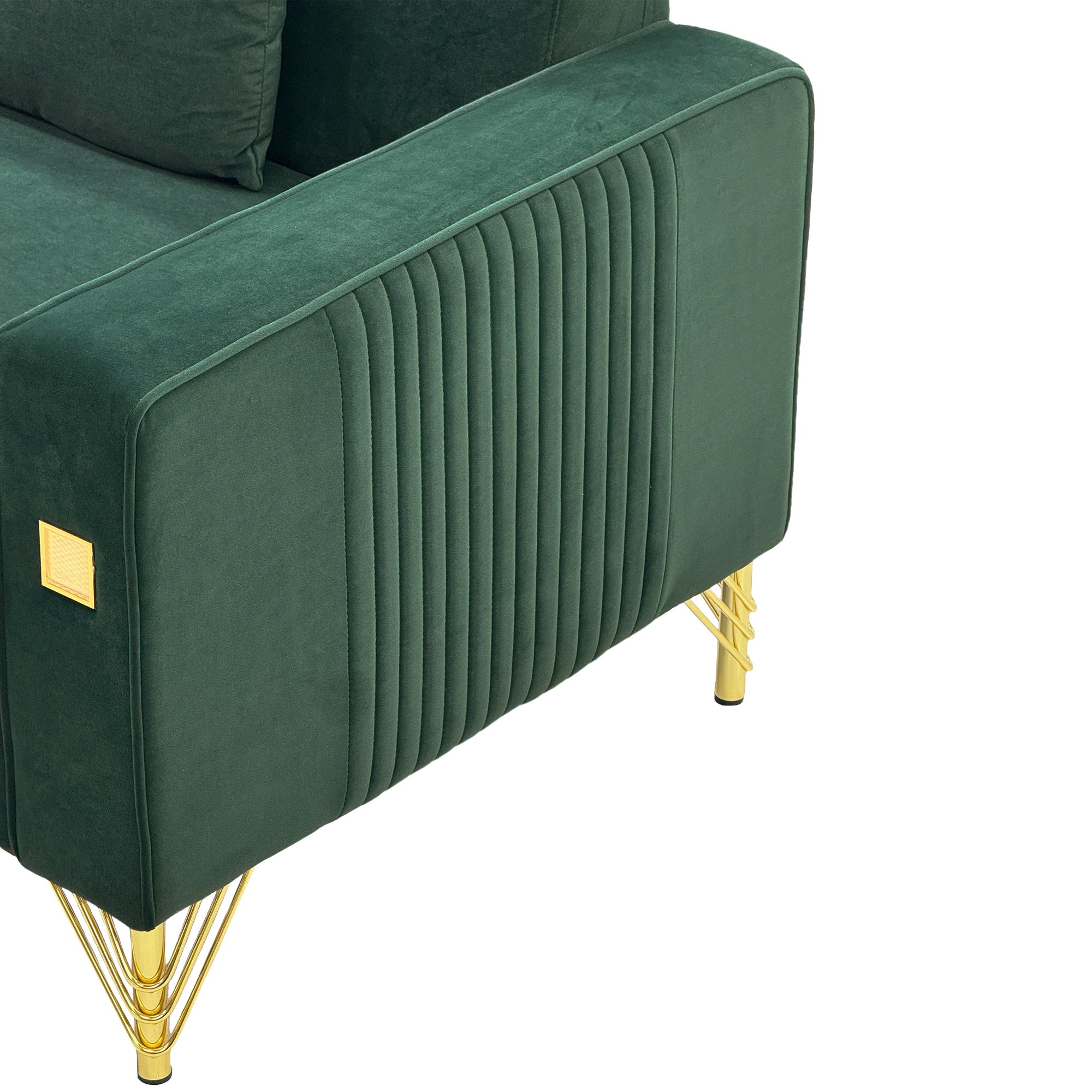 FX-P18-RG2-2PCS Sofa Emerald